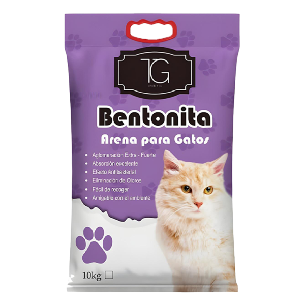 TG – Arena Para Gatos Bentonita Fragancia Lavanda
