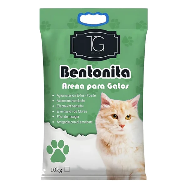 TG – Arena Para Gatos Bentonita Fragancia Limon